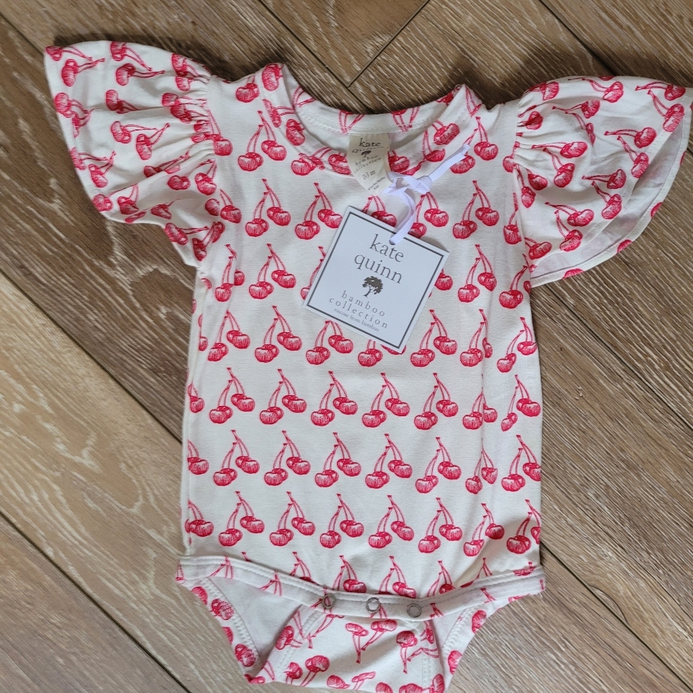 Kate Quinn Flutter Sleeve Bodysuit
